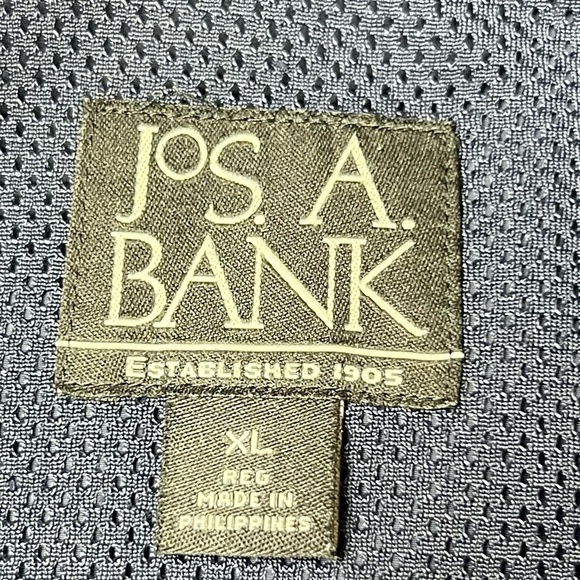 Jos. A Bank Men's Black Windbreaker Jacket Lightweight Size XL - Picture 2 of 6